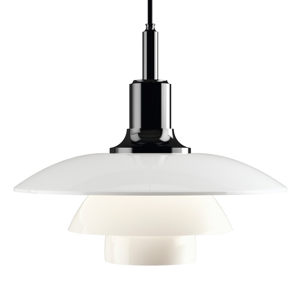 Lámpara PH 3½-3 Glass Suspendida Louis Poulsen