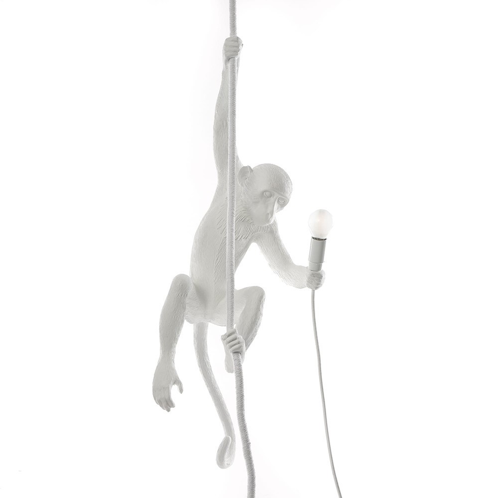 The Monkey Lamp Ceiling white Seletti