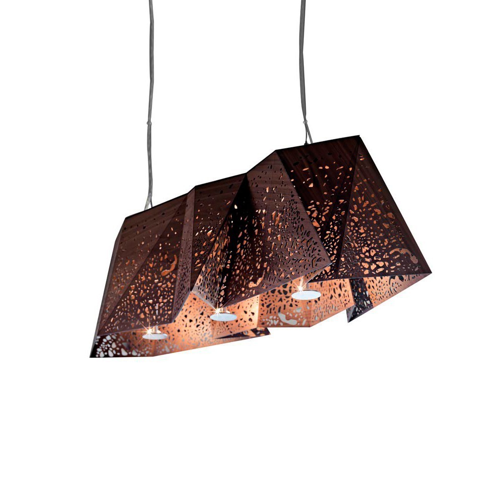 Lampara Colgante Plywood Horm