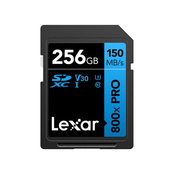 LEXAR SDXC 800X PRO 256GB UHS-1 V30 150MB/s TARJETA MEMORIA