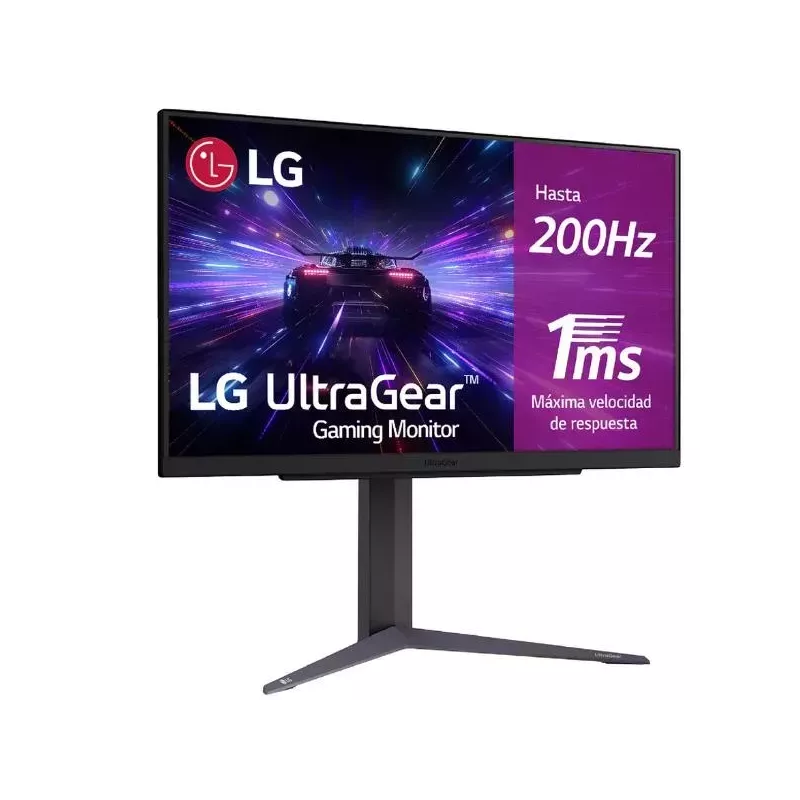 LG - Monitor Gaming 27 QHD 200Hz 1ms con Entradas HDMI y DP