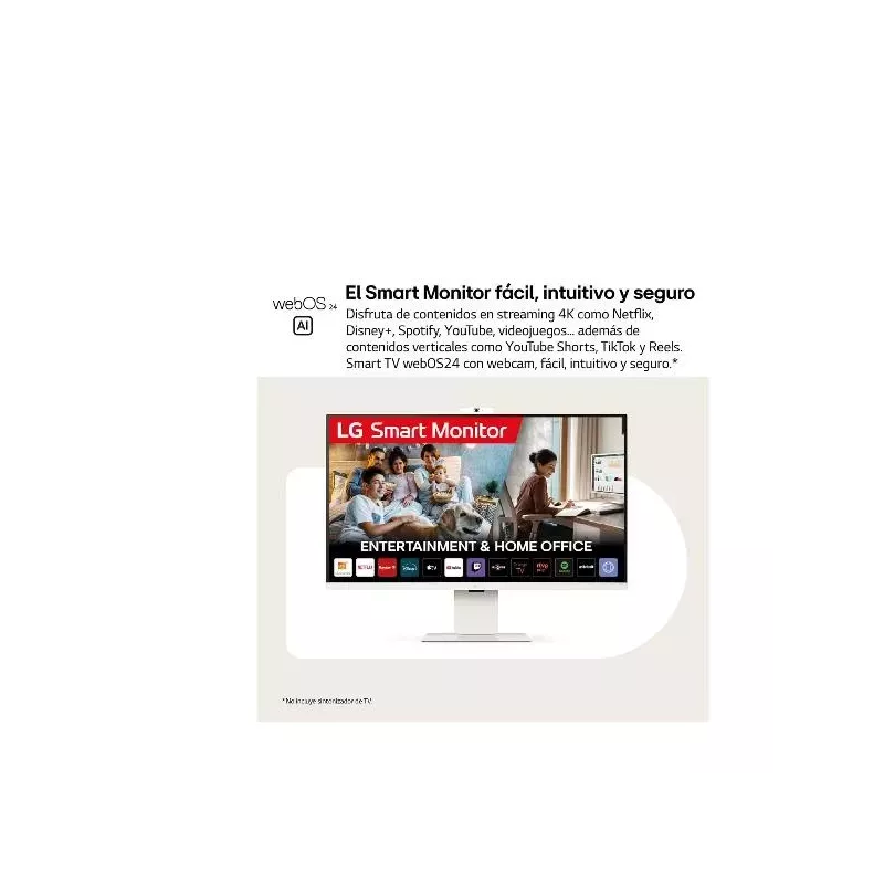 LG - Monitor TV de 31.5 con Resolución 4K y Conectividad HDMI y USB-C