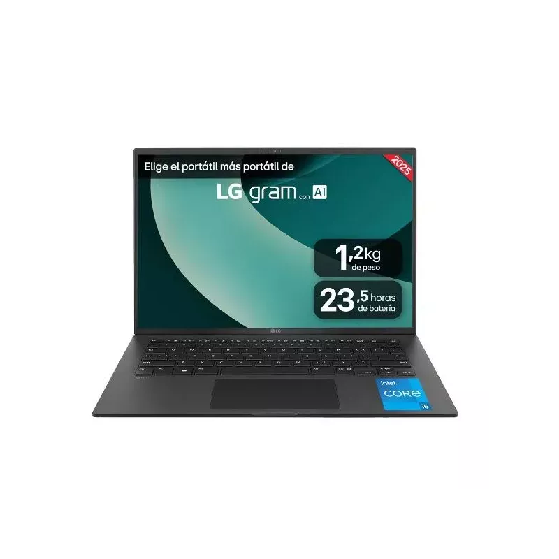 LG - Portátil GRAM 16 con Intel Core I5, Memoria de 16GB RAM y Almacenamiento de 512GB SSD