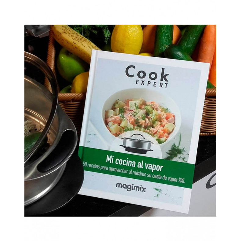 LIBRO MI COCINA AL VAPOR MAGIMIX