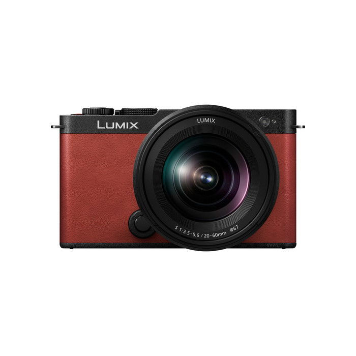 PANASONIC LUMIX S9+20-60 ROJA CÁMARA MIRRORLESS