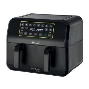 Ariete 4623 Freidora de Aire Dual 4L + 4L, 8 Programas, Cocción Dual, Sincronizar, Fácil Limpieza