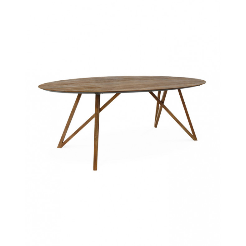 MESA SPIDER OVAL 220CM