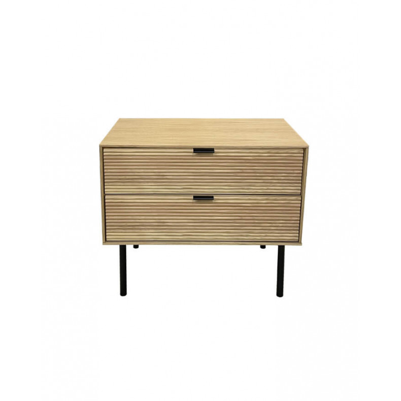 MESITA 2 CAJONES STRIPE