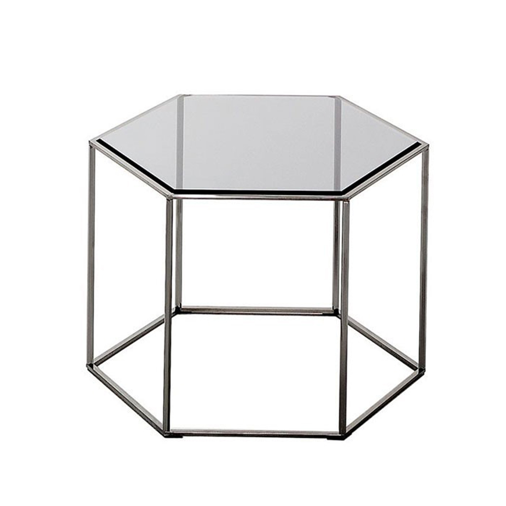 Mesa Auxiliar Hexagon Cristal Desalto