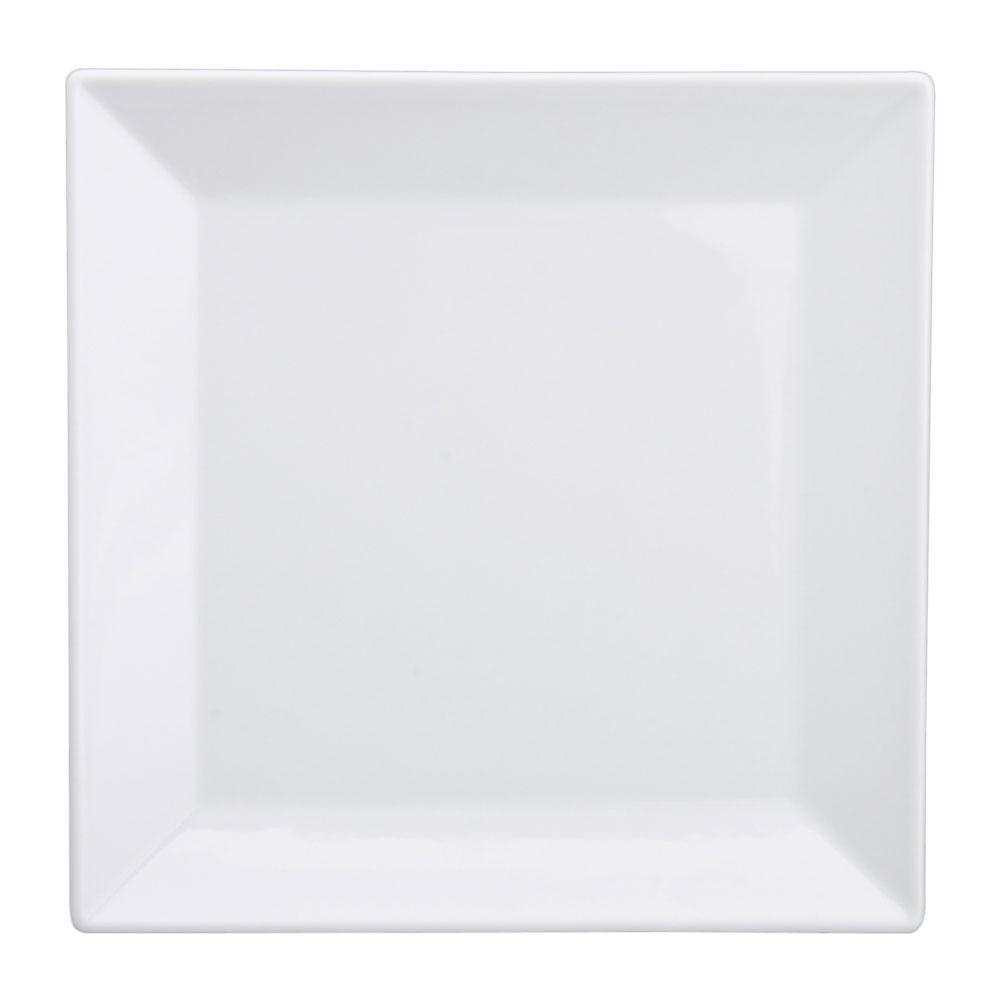 Avet Plato Llano Porcelana Colección Square 27x27 cm (6 Unidades)