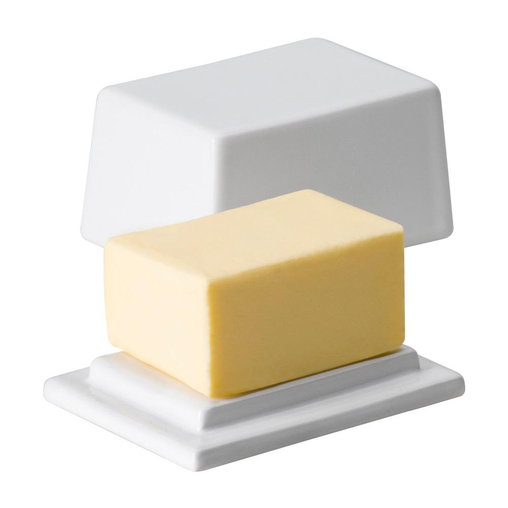 Continenta Mantequera de Cerámica para 125g de Mantequilla 9,5x7x6 cm