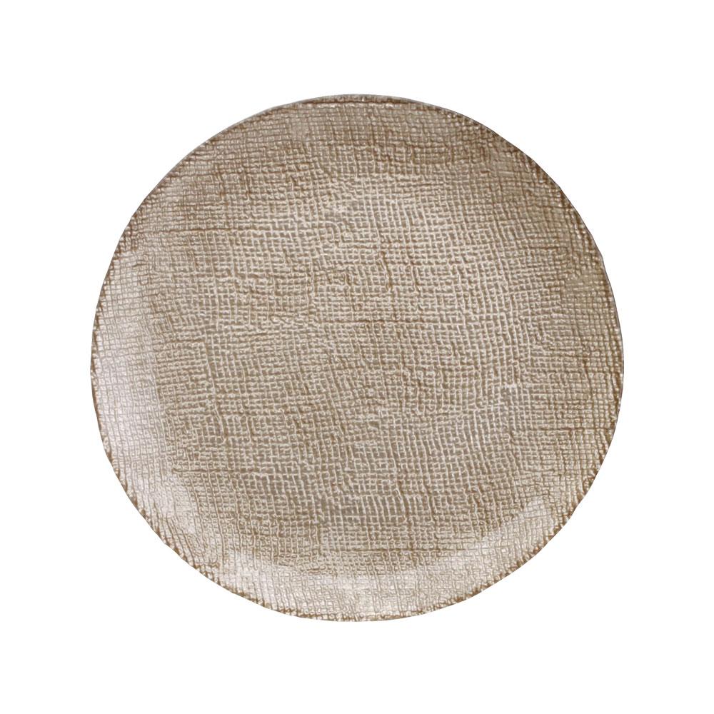 Avet Plato Postre 21 cm Colección Cotton Sand (6 Unidades)