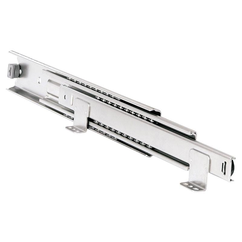 Accuride Dz5517-6060 Corredera Extracción Total 60 cm, Salida 100%, Carga 60 Kg, Con Pestaña