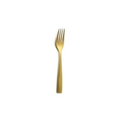 SUMMA Sinxelo Satin Oro Tenedor Pastel 145 mm (12 Unidades)