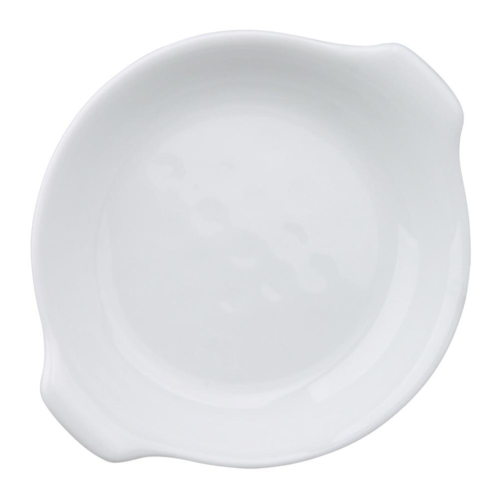 Avet Plato para Huevos de Porcelana Colección Speciality - 21,5 cm Diámetro, 3,5 cm Altura (4 Unidades)