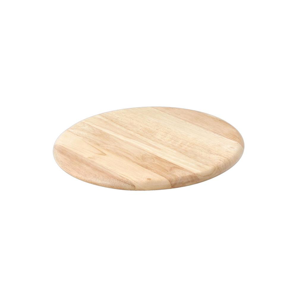Continenta Tabla Giratoria de 30 cm, Madera del Árbol de la Goma