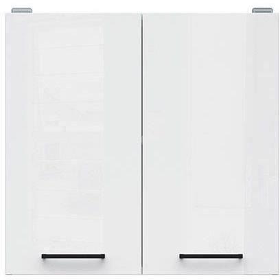 Junona JUNONAMH2P60BL Mueble Alto 2 Puertas 60 cm Blanco Brillante