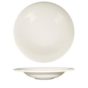 SUMMA Valet Gourmet Plato Sky, diseño atrevido, 30 cm, color marfil (6 Unidades)