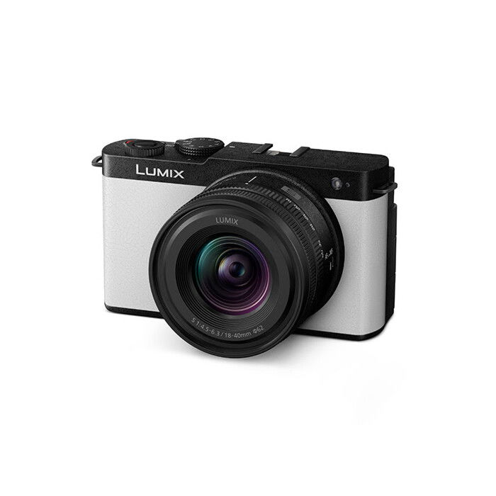 PANASONIC LUMIX S9+R18-40 BLANCA CÁMARA MIRRORLESS