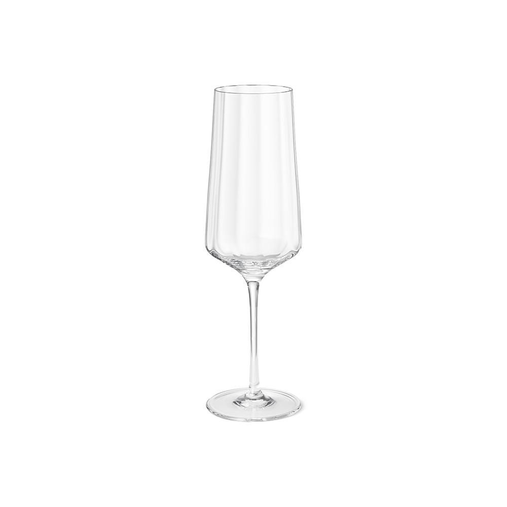 Georg Jensen Juego de 6 Copas Champán 270 ml Colección Bernadotte Altura 27 cm Diámetro 6,5 cm