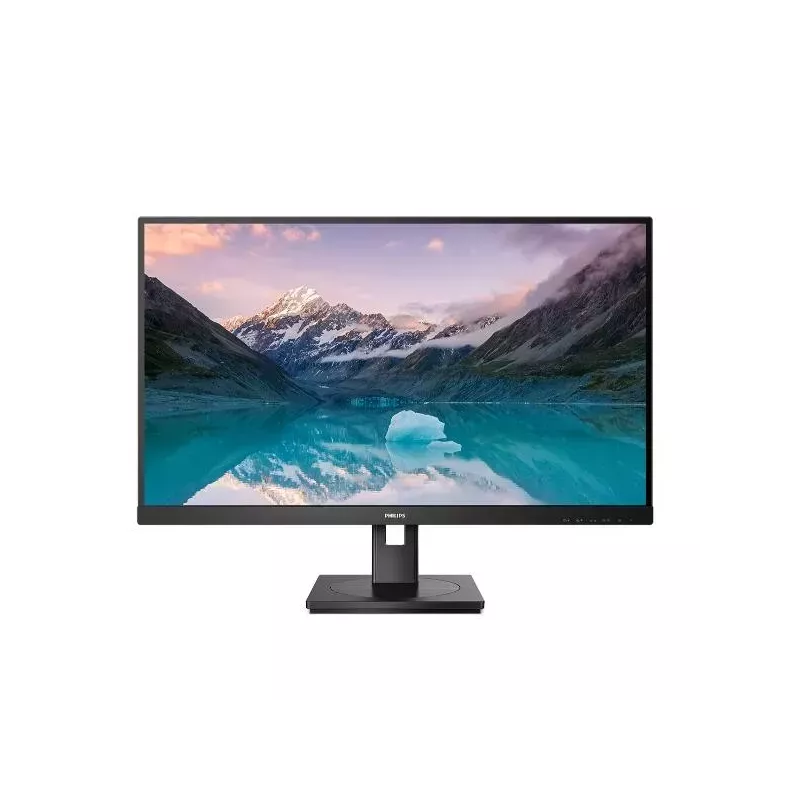 Philips - Monitor Profesional 27 con Ajuste de Altura y Pivote, HDMI y DisplayPort, Calidad VA