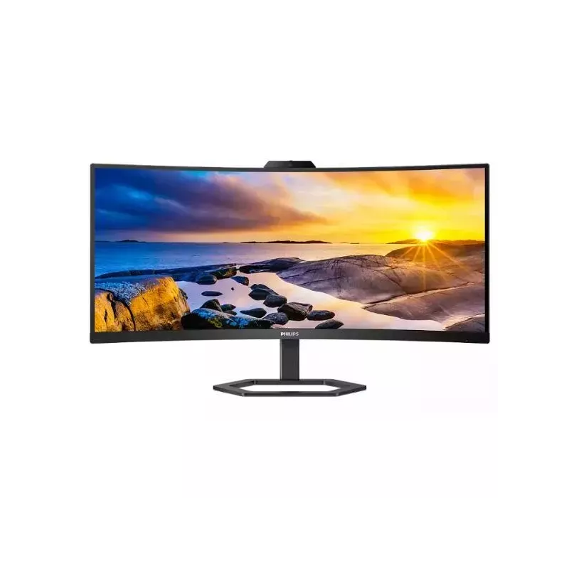 Philips - Monitor Ultrawide 34 VA con Conectividad HDMI, DP y USB-C