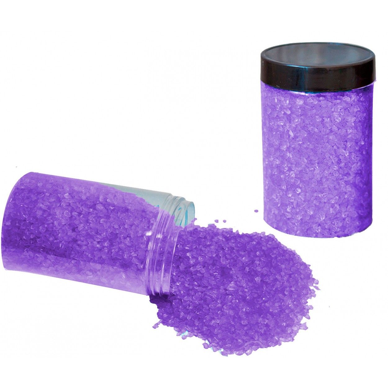 Piedras de Cristal pequeñas de decoración, 3 tipos de colores diferentes 330gr 6,5X10X6,5cm