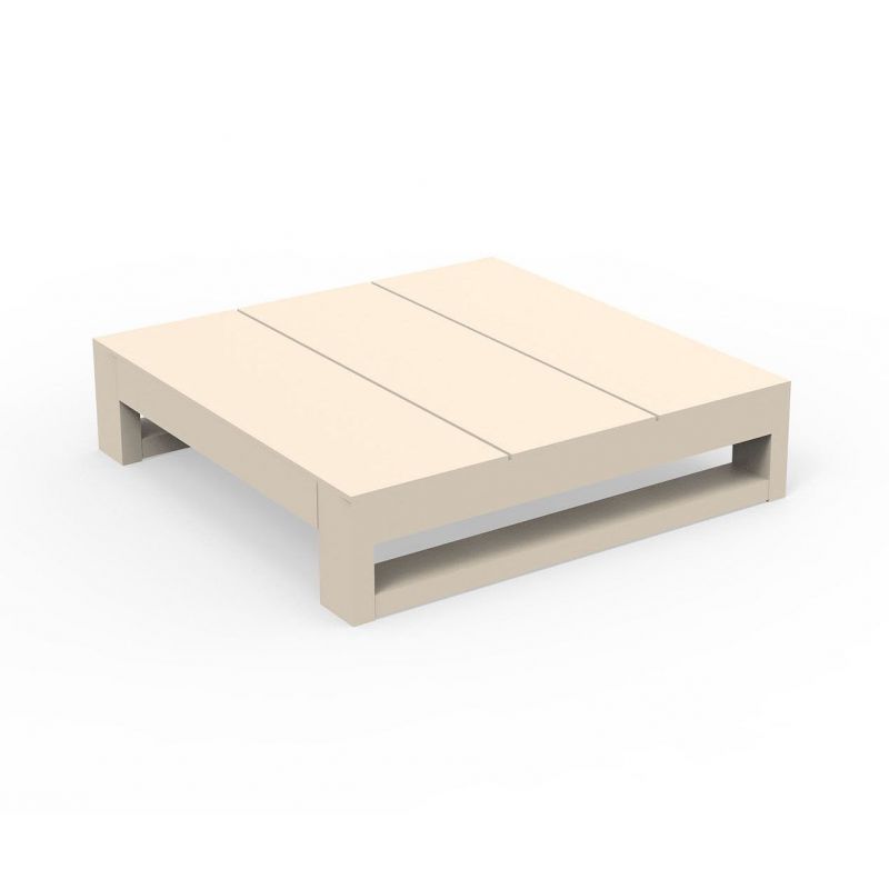 Mesa baja Posidonia para jardín