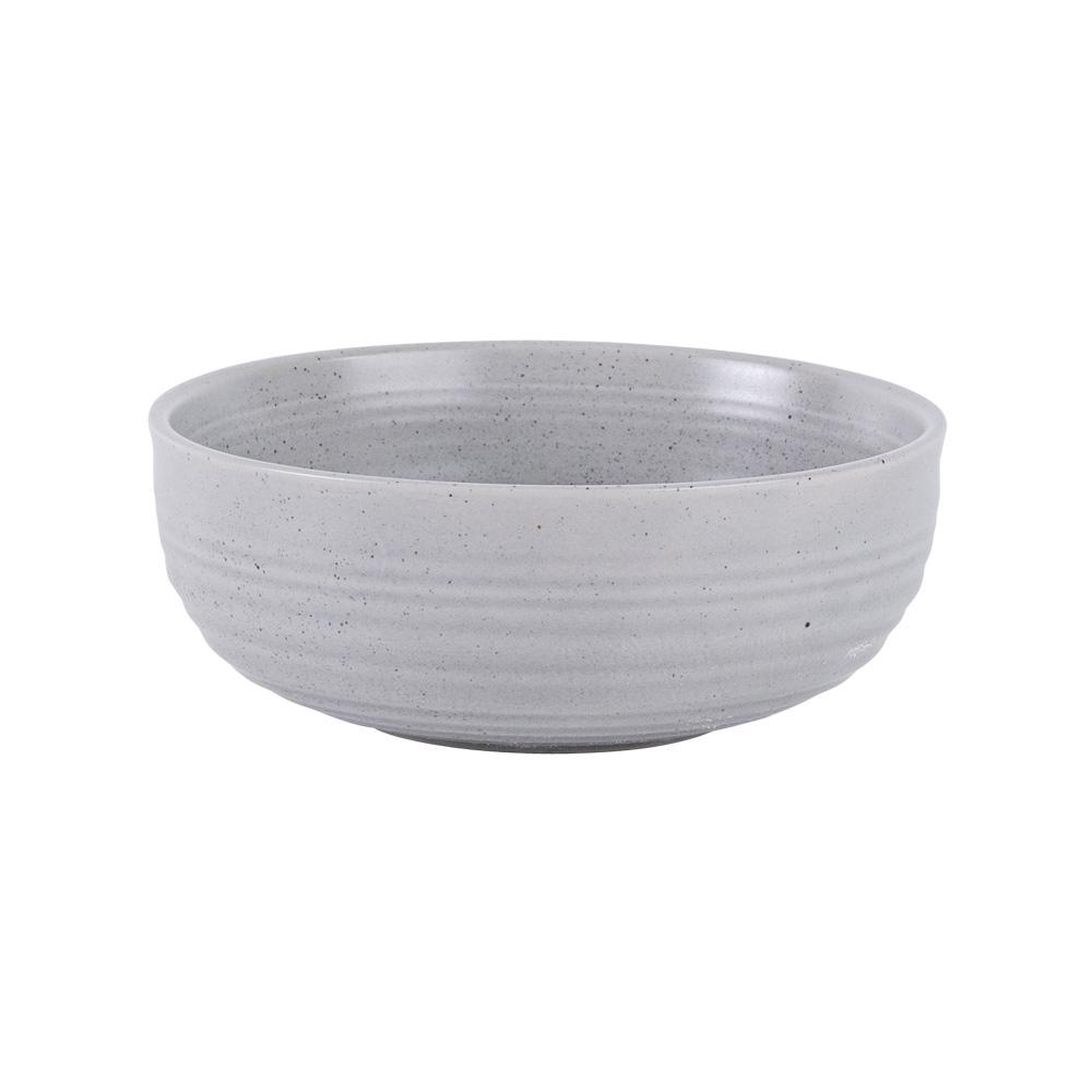 Avet Bol de Cocina y Servir de 400 ml, 14,5 cm de diámetro, Set de 6 Unidades, Colección Fusion Grey, Acabado Mate