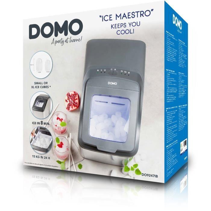 Domo DO9247IB Máquina de hielo profesional 2,8L 145W - Cubitos en 8 min