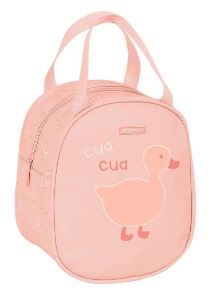 Portameriendas Térmico Safta Patito 19 x 22 x 14 cm Rosa