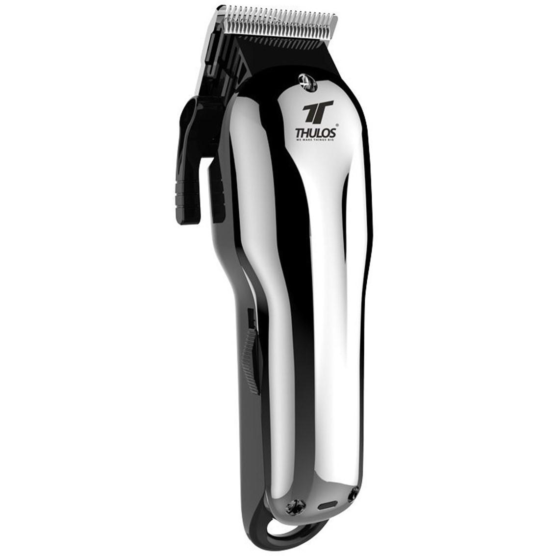 Thulos Cortapelos TH-CP111, Recortadora de Pelo con/sin Cable, Hoja Acero Inoxidable, 4 Peines, 2 Velocidades