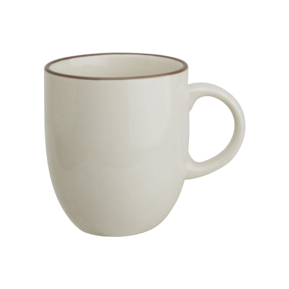 Avet Mug 400 ml Colección Hampshire - Pack de 6 Unidades | Apto para Lavavajillas y Microondas
