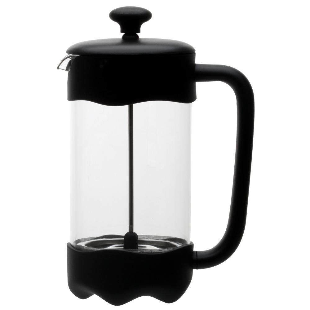 1946 Cafetera Francesa de Émbolo y Tetera 1 Litro de Vidrio Borosilicado con Filtro de Acero Inoxidable 18/10 para Café y Té
