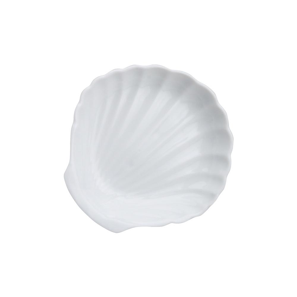 Avet Fuente Concha de la Colección Speciality para Servir Postres o Aperitivos 12,5x12,4 cm | Vajilla de Presentación | Pack de 6 Unidades