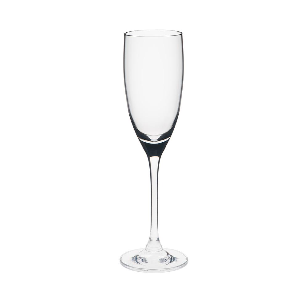 Rona 07 Copa Flauta 150ml - Set 6 Copas Colección Ratio para Restauración, Altura 220mm, Diámetro 66mm, Bordes Láser