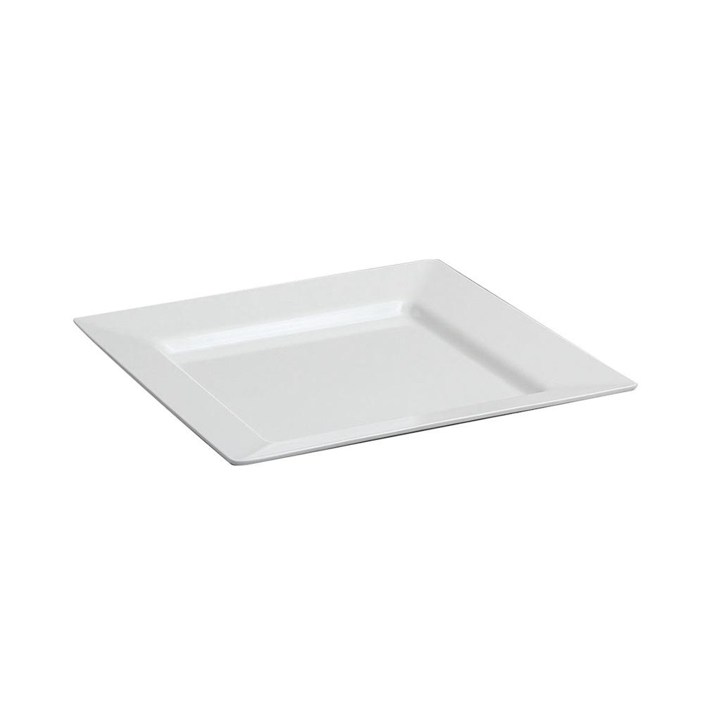 1946 ILSE9103-36-BK, ILSE9103-34-BK Set de 3 Fuentes Cuadradas de 33,5x33,5x5,5 cm - Libre de BPA, apto para soportes