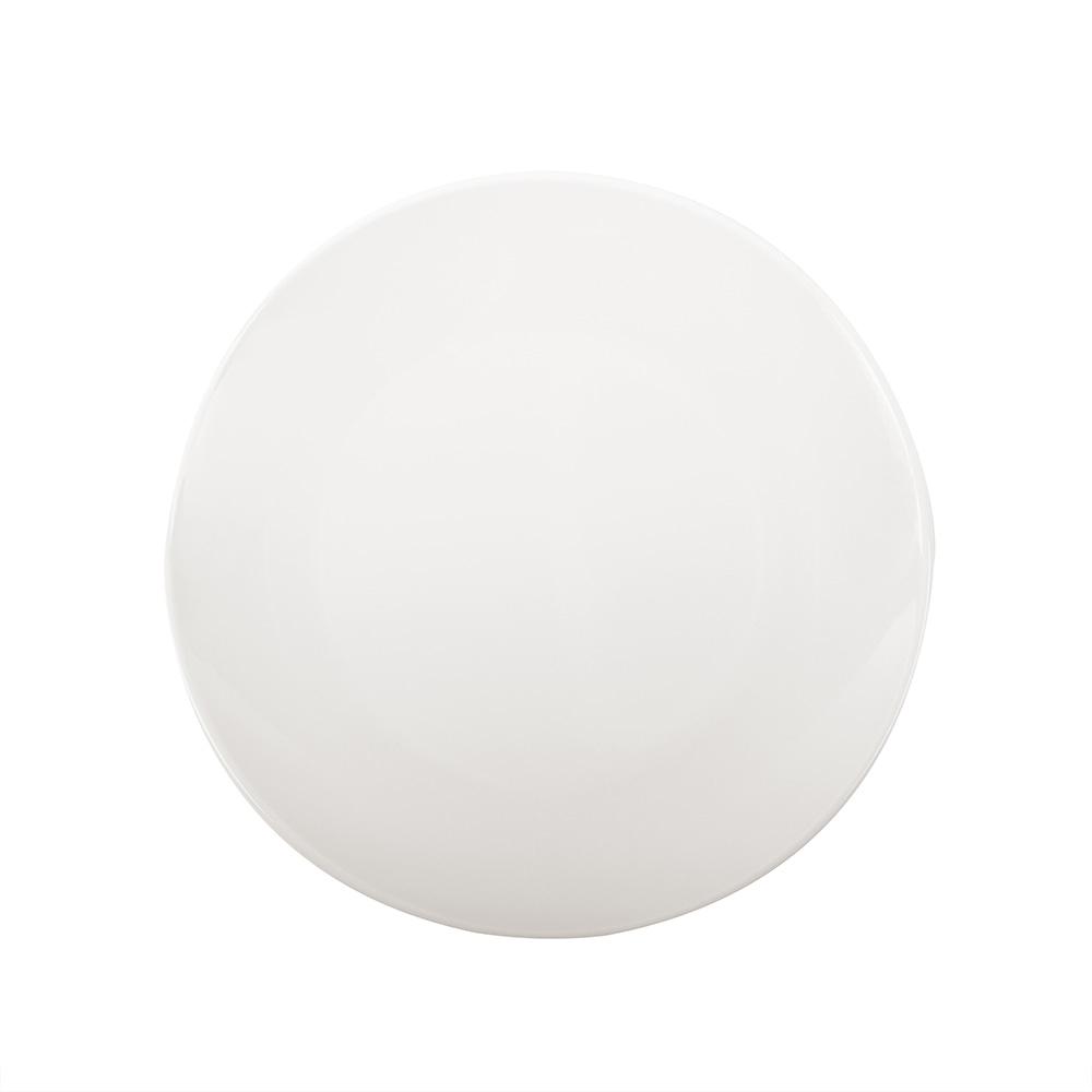 Avet Plato Llano de Porcelana 25 cm, Set de 6 Unidades, Colección Coupe Domestic