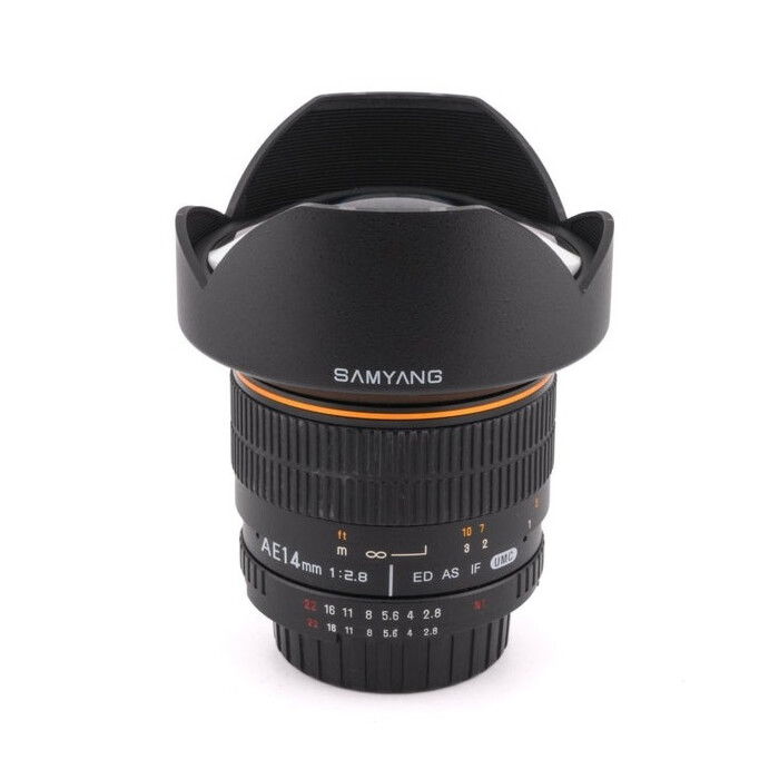 SAMYANG 14/2.8 IF ED UMC P/NIKON 2ª mano