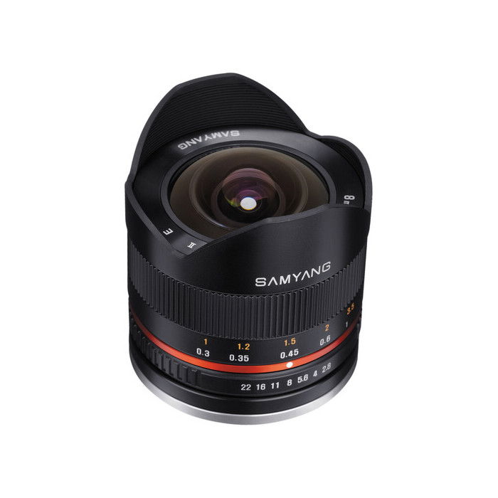 SAMYANG 8/2.8 II P/ FUJI X NEGRO 2ª mano