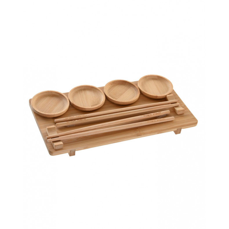 SET SUSHI 10 PIEZAS BAMBÚ