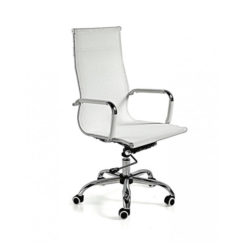SILLA ESTUDIO TEXTILENE BLANCA