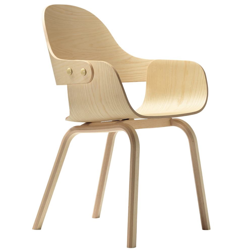 Silla Showtime Nude madera BD Barcelona
