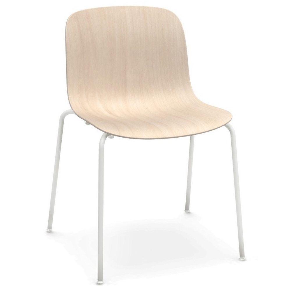 Silla Troy Madera Acero Magis