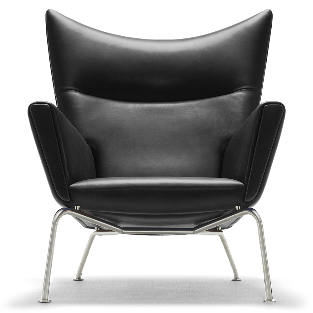 Butaca Wing CH445 piel Carl Hansen and Son