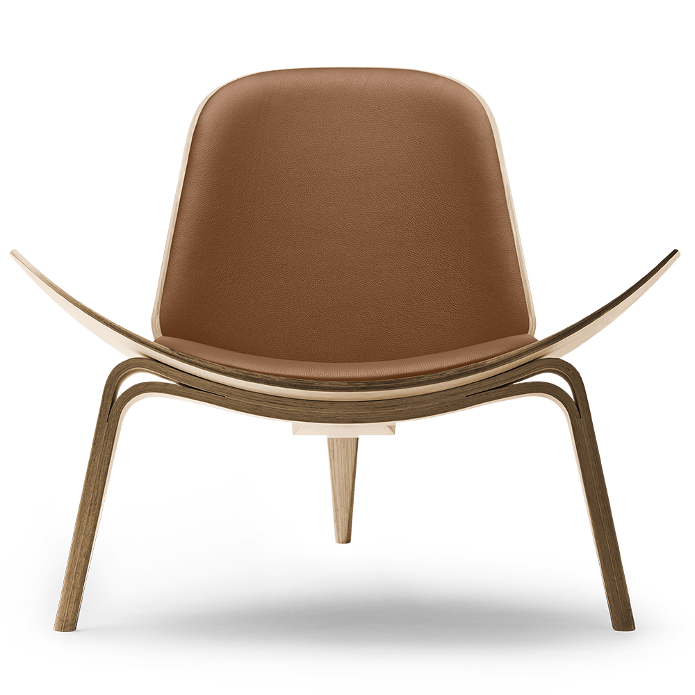 Butaca Shell CH07 Piel Carl Hansen and Son