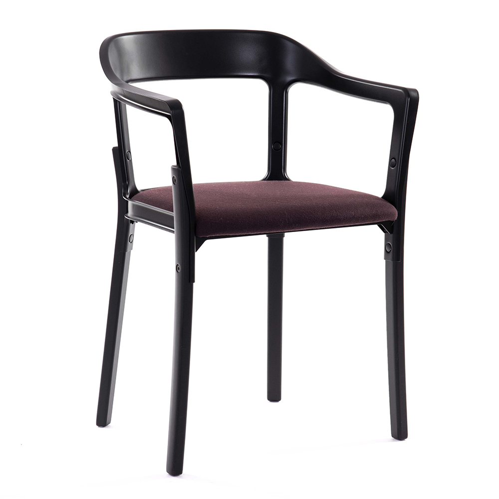 Silla Steelwood Chair Tapizada Magis