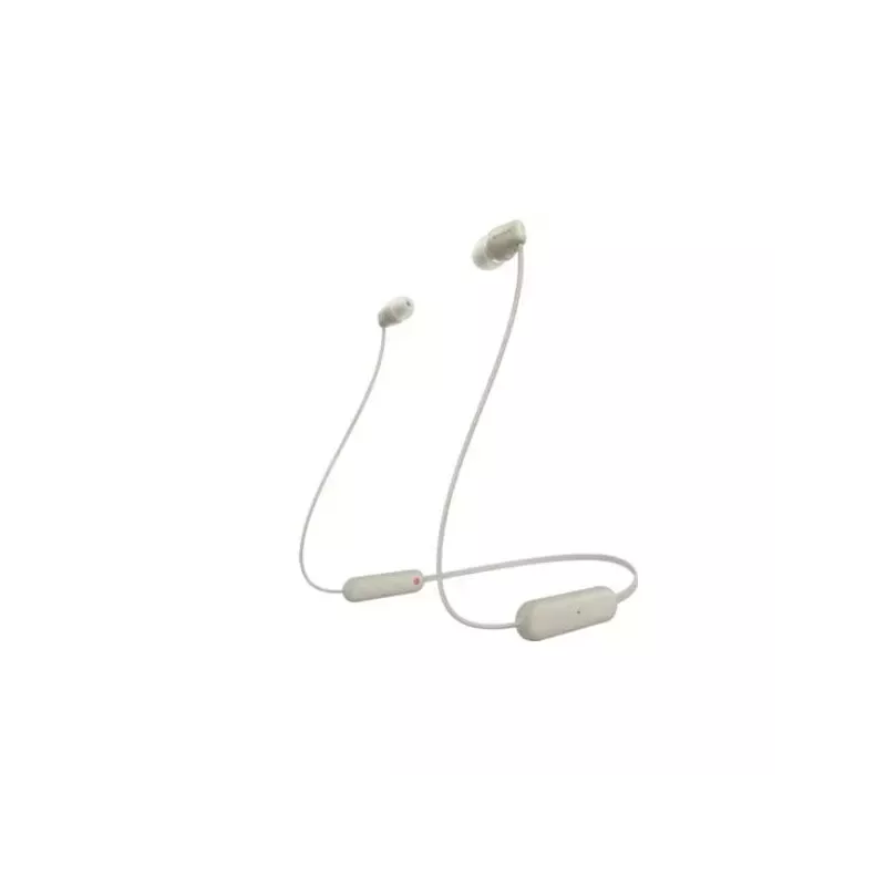 Sony - Auriculares In Ear, Bluetooth, Color Beige, Perfectos para un Sonido Inigualable