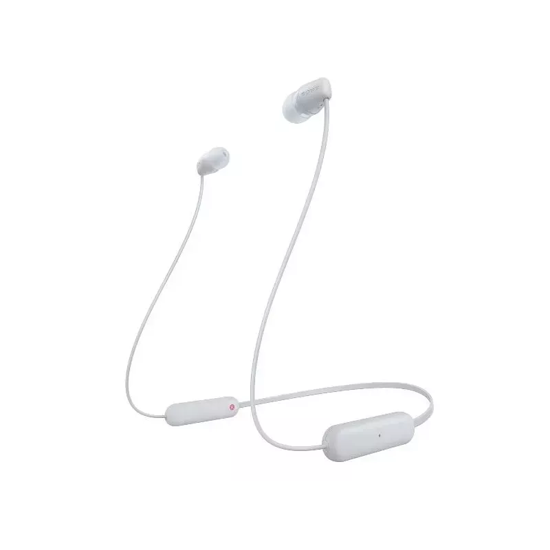 Sony - Auriculares In Ear BT Blancos, Inalámbricos y Confortables para Música Ininterrumpida