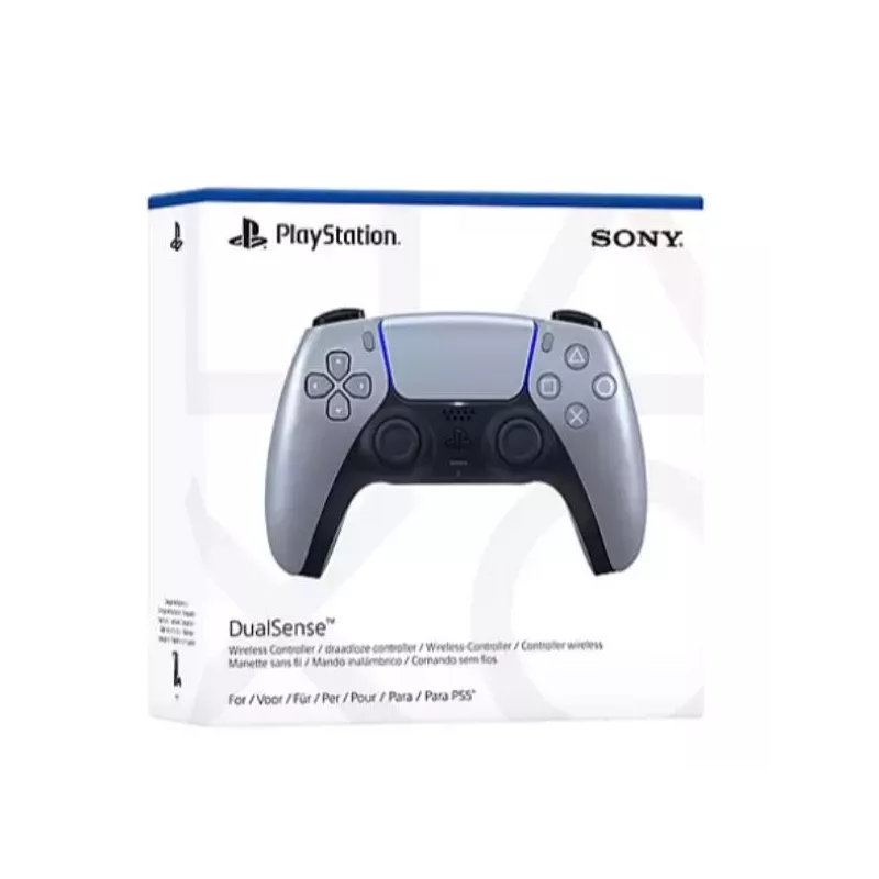 SONY - Control PS5 DualSense en Elegante Sterling Silver (V2) para Máxima Experiencia de Juego